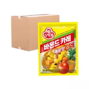 [박스] 오뚜기 바몬드 카레 골드 매운맛 100g 40입