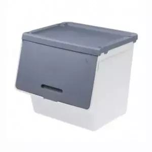 ( )그레이 대형 슬라이딩 멀티박스 시스맥스 루맥스 디자인 소품함 정리함