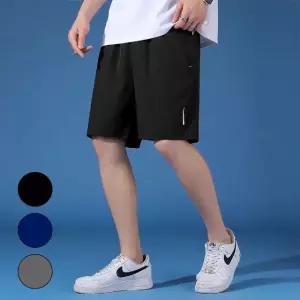 [모로엠] 남성 아이스 쿨링 헬스 트레이닝 반바지 ON-PTH-QWF042CD