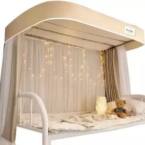 벙커침대커튼 기숙사 이층침대 게스트하우스 벙커침대