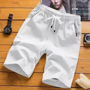 [모로엠] 남성 린넨 5부 밴딩 반바지 ON-PTH-QWFN3C5Y