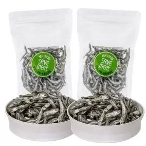 [안주/조림/육수용] 남해안 최상급 고바멸치100g×2팩 (지퍼백소포장)