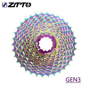 ZTTO 초경량 11 12단 로드 바이크 카세트 레인보우 프리휠 12s 11-28/30/32/34/36T HG ULT 그래블 스프로킷