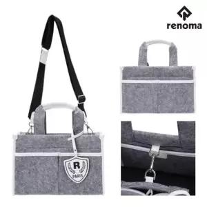레노마 골프 여성 골프 수납성 경량 펠트 토트백형 파우치 M 7805 TA3819758