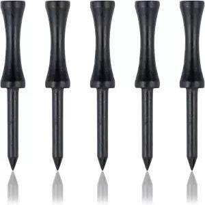 지비스크 스텝 다운 골프 티 2-1/8 또는 2-3/4 3-1/4 100 카운트 우드 캐슬