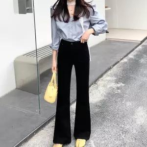 여자청바지 봄 스판 세미 데님 레깅스 바지 부츠컷 슬림 하이웨스트 심쿵마켓