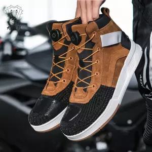 오토바이신발 부츠 방지 레이싱화 장비 로드 미끄럼 충격완화 라이더 심쿵마켓