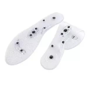 지압깔창여성 실리콘 자석 지압 깔창 자르는 투명 운동화 패드