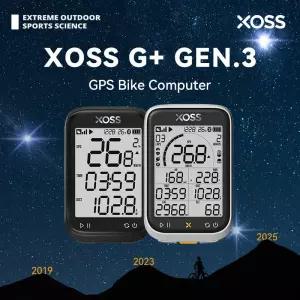 XOSS 새로운 G3 GPS 사이클링 컴퓨터 G 플러스 무선 속도계 블루투스 트래커 방수 도로 자전거 MTB 주행