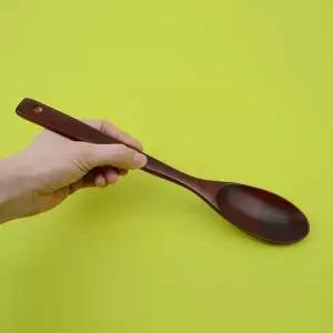 TBZ 옷칠 나무제 조리스푼 1개