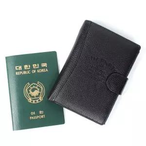 [알티피아]MJ521 블루마운트 남녀공용 소가죽 여권지갑 장지갑