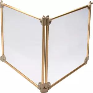 앞줄 접이식 반려견 플레이펜 - 운동 휴식 및 놀이를 위한 내구성과 휴대성이 뛰어난 강아지 알루미늄