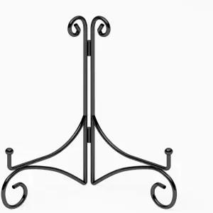 힌지 접이식 디자인의 디스플레이용 헤밀루 플레이트 스탠드 테이블용 6인치 그림 책 아트 피스 사진 및