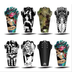 1조각 자전거 펜더 앞/뒤 타이어 휠 범용 머드 가드 Mtb 도로 날개 사이클링 액세서리