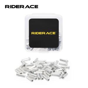 자전거 브레이크 시프터 케이블 엔드 캡 MTB 변속기 시프트 와이어 페룰 내부 팁 크림프 50 개/로트