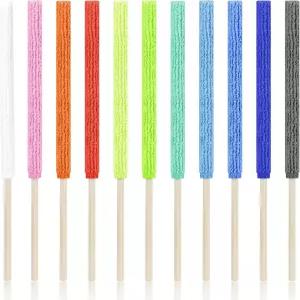 11 PCS 극세사 디테일 더스터 스틱 자동차 통풍구용 미니 틈새 청소 도구 블라인드 선풍기 창문 작은 공간