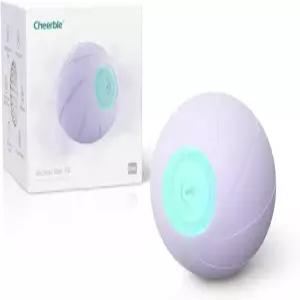 치어블 스마트 인터랙티브 강아지 장난감 위키드 볼 PE LED 조명이 있는 자동 움직이는 바운싱 회전 공