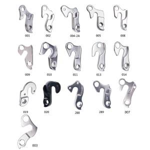 MTB 도로 경주 1Pcs 범용 자전거 후방 변속기 걸이 스틸 기어 후크 프레임 수리 부품 사이클링 액세서리