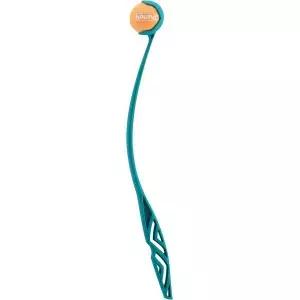 아웃사이드 하운드 인체공학적 핸들 인터랙티브 페치 토이 컴포트 그립 장거리 플레이 슬러버 프리 픽업