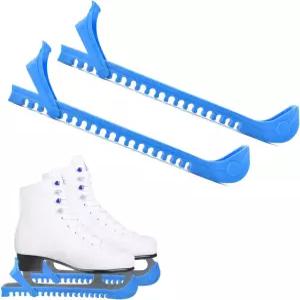 스 스케이팅 피겨 스케이트 하키를 위한 조절 가능한 버클이 있는 FVFVAHO 가드 신발 블레이드 커버