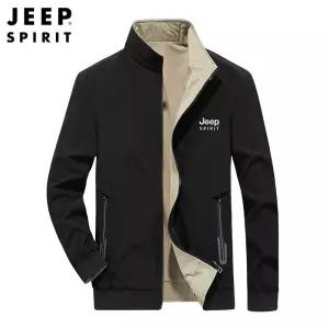 남성점퍼 봄가을 탄력성 양면 아우터 루즈핏 스포티 캐주얼 재킷 심쿵해외구매