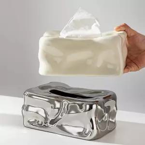 화장지 유럽풍 고급 도자기 티슈 식탁용 수납함 케이스