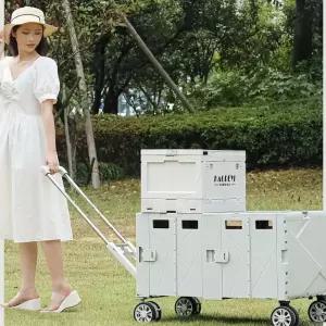 캠핑 웨건 카트 수레 캐리어 캐리어 대형 광폭 대형