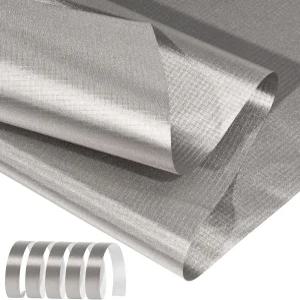 패러데이 패브릭 43인치 x 130인치 236인치 L 테이프 RFID EMP EMF EMI 5G WiFi 블루투스 GPS를 차단하는