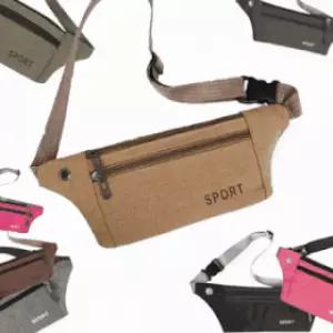 [파우치데이] 심플 칼라 힙쌕 모음전[BG169-A B C]핸드폰가방/외출/여행/미니백/러닝/운동/인쇄/슬링백