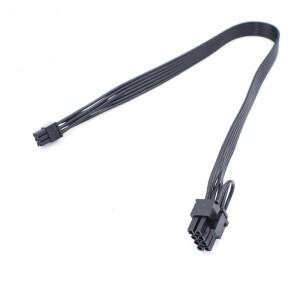 35cm 미니 6 핀-PCI-E 8 핀 (6 + 2) 그래픽 비디오 카드 어댑터 Mac G5 Pro 용 전원 케이블 코드