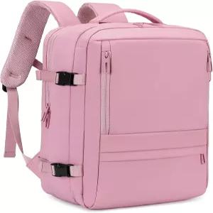 여성용 Rcrirst 여행용 백팩 17.3인치 노트북 수납공간이 있는 확장 가능한 휴대용 - 여행 위켄더 비즈니스