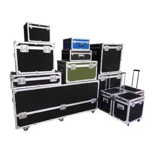 알루미늄 합금 상자 항공 음향 기자재 운송 맞춤 설비 기기 선재 전시회