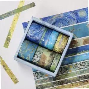 다이어리꾸미기 반고흐 마스킹 테이프 10종 세트 다이어리데코