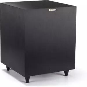 Klipsch 레퍼런스 R-8SW 서라운드 서브우퍼 150와트 피크 파워(브러시드 블랙 바이닐 8인치)