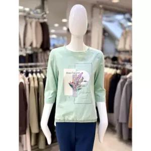 조이너스 세이브존01 프린트 7부 소매 티셔츠 JAEU3WKL910_A