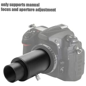 1.25 인치 확장 튜브 어댑터 천문학 망원경 M42 스레드 망원경/DSLR 카메라 용 T-마운트