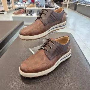 엘칸토 HC11 소가죽 남성화 초경량 세미케주얼 보트화 M2H0U5J1337