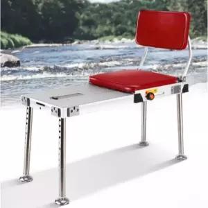 섬 민물 낚시의자 갯바위 접이식 소좌대 오리발 좌대