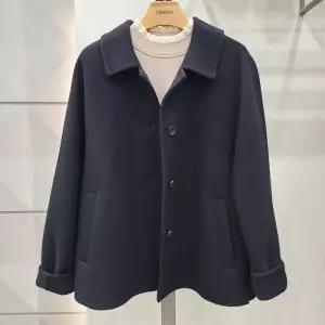 [크레송]힙 덮는 모직 스탠카라 자켓 OBOPJP02A_US