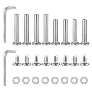 26개 인라인 스케이트 휠 나사 롤러 스케이트-스크류 샤프트 헥스 6mm OD 스케이트- 베어링-스크류 32mm 및 38mm 소켓 액슬 소켓-스크류