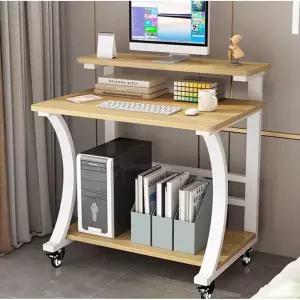 1인용컴퓨터책상 철제 소형 블랙 데스크 강화유리 프레임