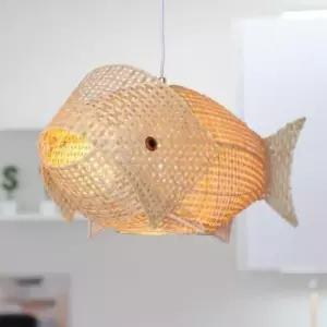 [데코] 팬던트 1등 7050-1D 라탄