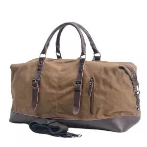 여행가방 대용량 휴대용 캐주얼 캔버스 수하물 피트니스 심쿵빛