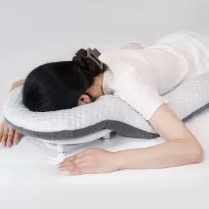 허리 독서베개 메모리 수면 인체공학적 등 침대 역류 침대용 엎드린 메모리폼 가능한 폼