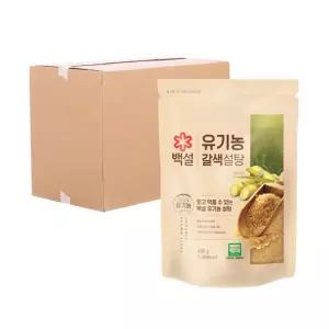 [박스] CJ 백설 유기농갈색설탕 400g 16입