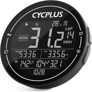 CYCPLUS GPS 자전거 컴퓨터 무선 사이클링 ANT 블루투스 속도계 오도미터 IPX6 방수 2.5 화면으로 충전