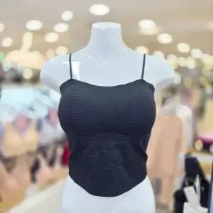 [비비안]심리스 기능성 끈나시 컵내장 탱크탑 CS1946A_BK_BP