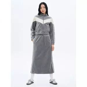 매장정품 에잇세컨즈 8SECONDS 벨벳 셋업 스커트 그레이 125127MQ63 204677