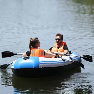 고무 4인용 낚시배 도선 어선 표준 피싱 공기주입 카약