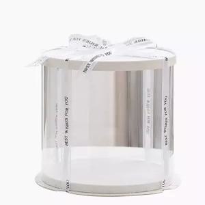 생일 케이크 박스 투명 사각 디저트 케이크박스 케익 케이크상자 투명케이크상자 선물 포장